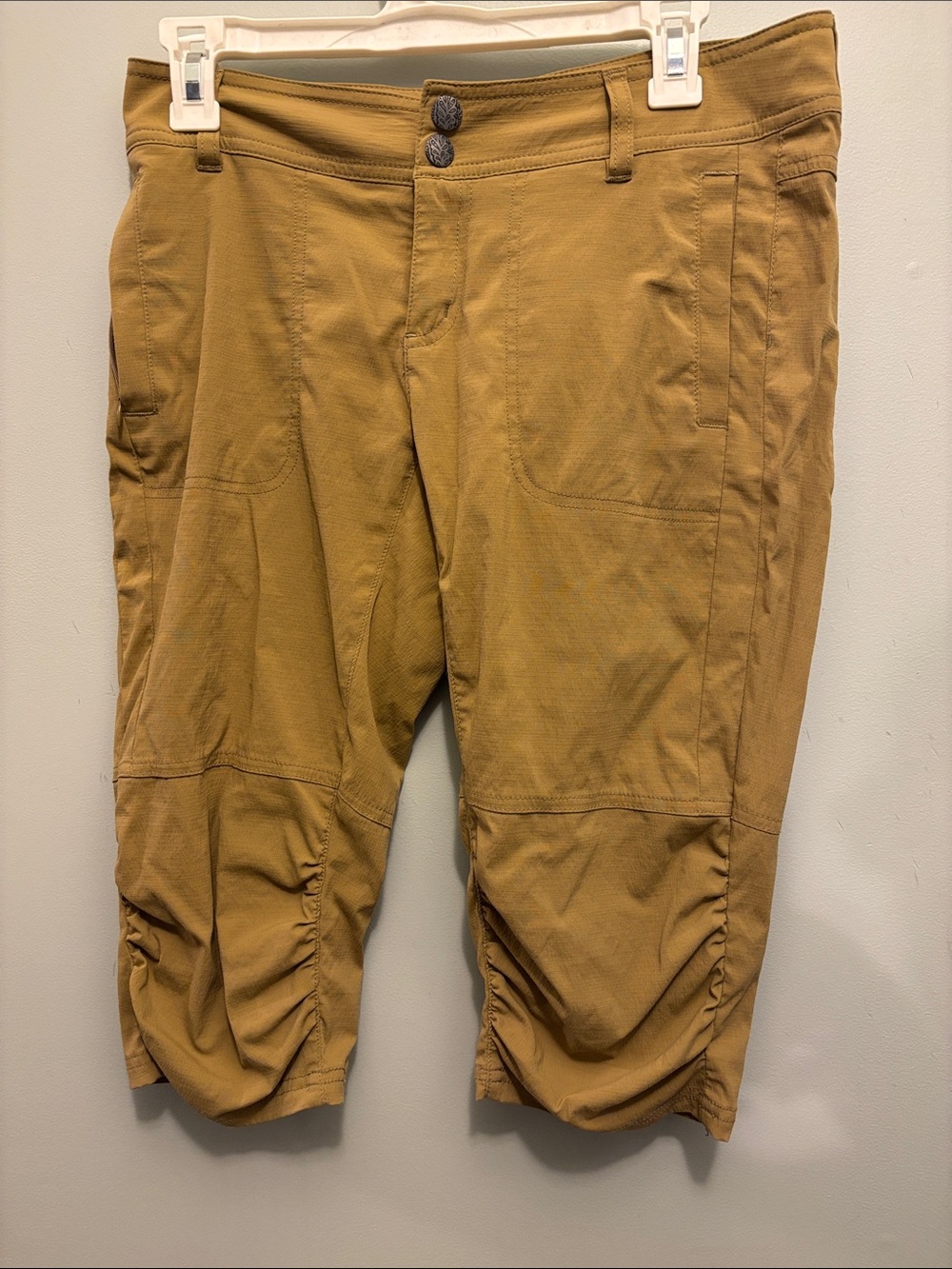 EUC Prana Revenna Knicker \ Dark Khaki Size 4